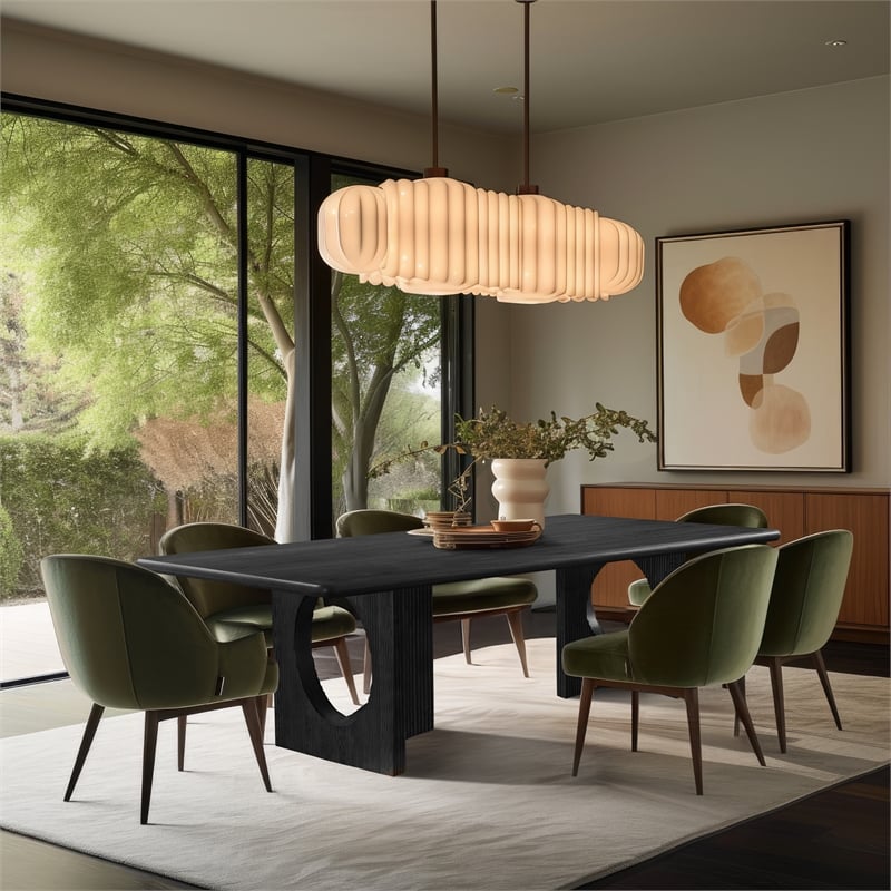 Meridian Furniture Rivas Black Dining Table