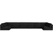 Meridian Furniture Ease Black Fabric Modular Sectional
