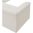 Meridian Furniture Cascade Cream Boucle Fabric Modular Sectional