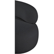 Meridian Furniture Venti Black Boucle Fabric Chair