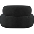 Meridian Furniture Venti Black Boucle Fabric Chair