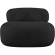 Meridian Furniture Venti Black Boucle Fabric Chair
