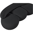 Meridian Furniture Venti Black Boucle Fabric Sofa