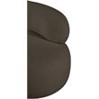 Meridian Furniture Venti Brown Boucle Fabric Chair