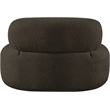 Meridian Furniture Venti Brown Boucle Fabric Chair