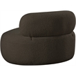 Meridian Furniture Venti Brown Boucle Fabric Chair