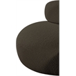 Meridian Furniture Venti Brown Boucle Fabric Chair