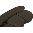 Meridian Furniture Venti Brown Boucle Fabric Sofa