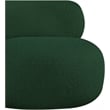 Meridian Furniture Venti Green Boucle Fabric Chair