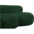 Meridian Furniture Venti Green Boucle Fabric Sofa