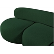 Meridian Furniture Venti Green Boucle Fabric Sofa