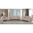 Meridian Furniture Madeline Beige Chenille Fabric Chair