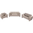 Meridian Furniture Madeline Beige Chenille Fabric Chair
