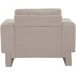 Meridian Furniture Madeline Beige Chenille Fabric Chair