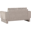 Meridian Furniture Madeline Beige Chenille Fabric Loveseat