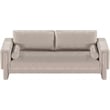 Meridian Furniture Madeline Beige Chenille Fabric Sofa