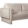 Meridian Furniture Madeline Beige Chenille Fabric Sofa