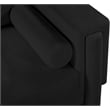 Meridian Furniture Madeline Black Chenille Fabric Chair