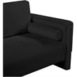 Meridian Furniture Madeline Black Chenille Fabric Chair