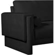 Meridian Furniture Madeline Black Chenille Fabric Chair