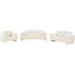 Meridian Furniture Madeline Cream Chenille Fabric Sofa