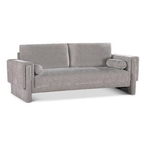 Meridian Furniture Madeline Grey Chenille Fabric Sofa