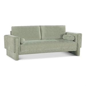 Meridian Furniture Madeline Mint Chenille Fabric Sofa