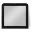 Meridian Furniture Fluted Black Mirror