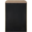 Meridian Furniture Fluted Natural Oak Veneer Chest