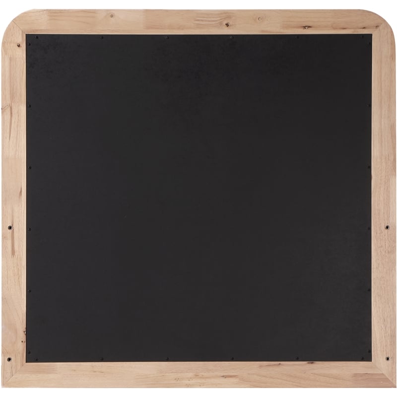 Meridian Furniture Fluted Natural Mirror