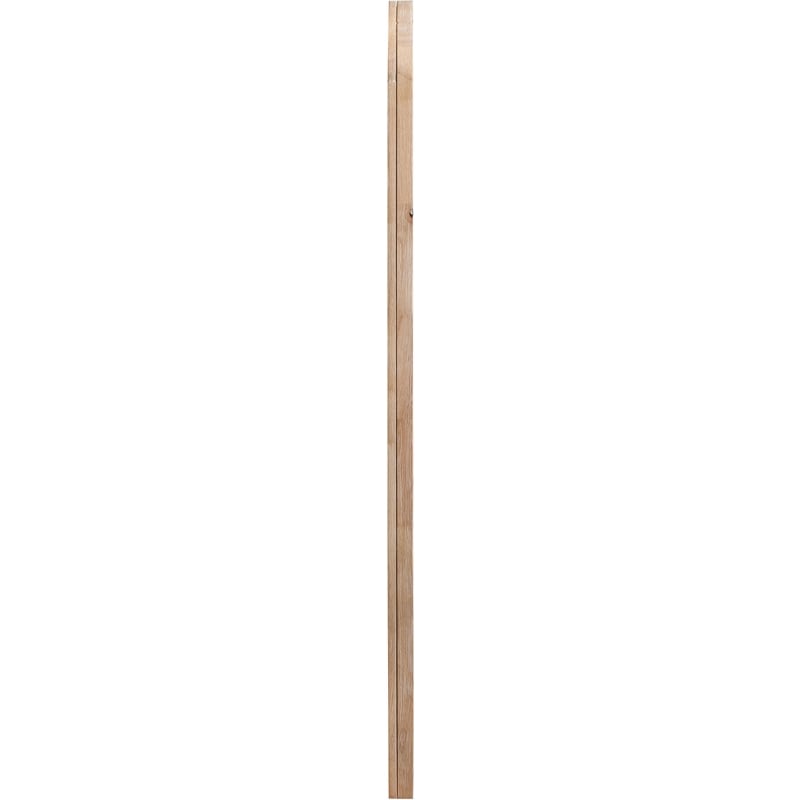 Meridian Furniture Fluted Natural Mirror