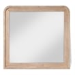 Meridian Furniture Fluted Natural Mirror