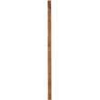 Meridian Furniture Fluted Walnut Mirror