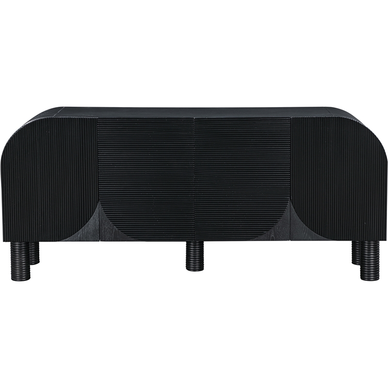 Meridian Furniture Casablanca Black Wood Veneer Sideboard/Buffet