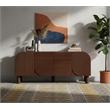 Meridian Furniture Casablanca Walnut Wood Veneer Sideboard/Buffet