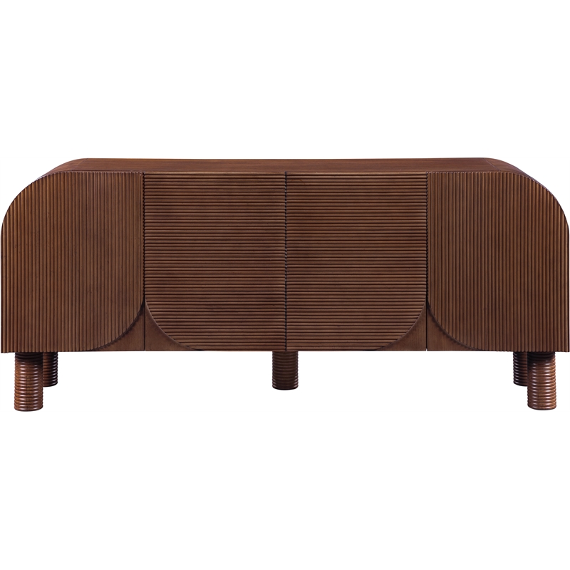 Meridian Furniture Casablanca Walnut Wood Veneer Sideboard/Buffet