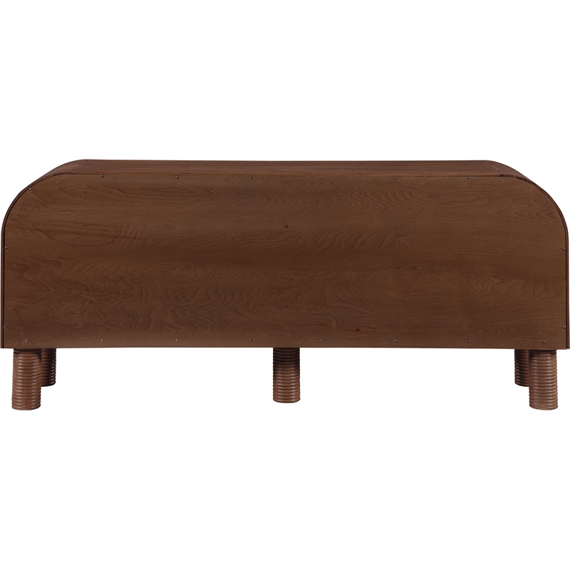 Meridian Furniture Casablanca Walnut Wood Veneer Sideboard/Buffet