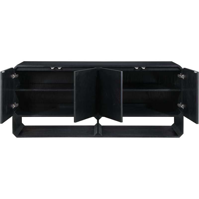 Meridian Furniture Parker Black Sideboard/Buffet