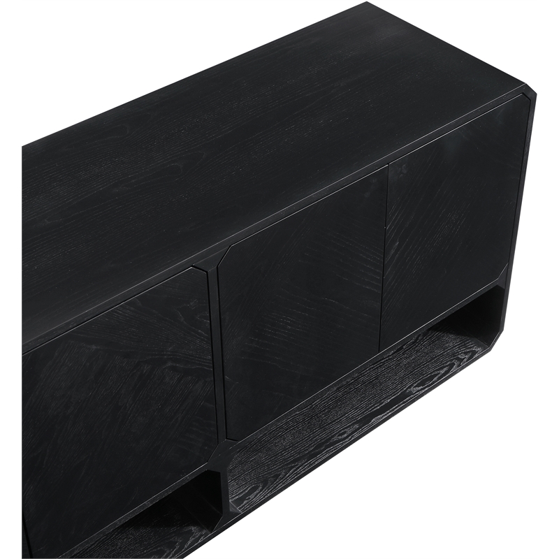 Meridian Furniture Parker Black Sideboard/Buffet