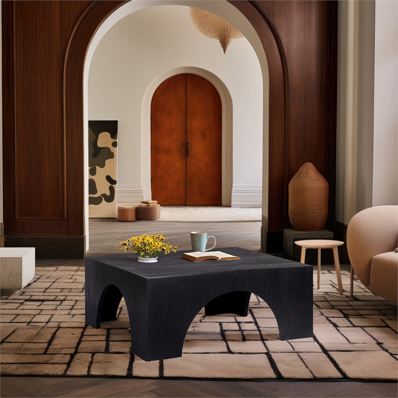 Meridian Furniture Arch Black Coffee Table