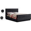 Meridian Furniture Paxton Black Chenille Fabric Full Bed