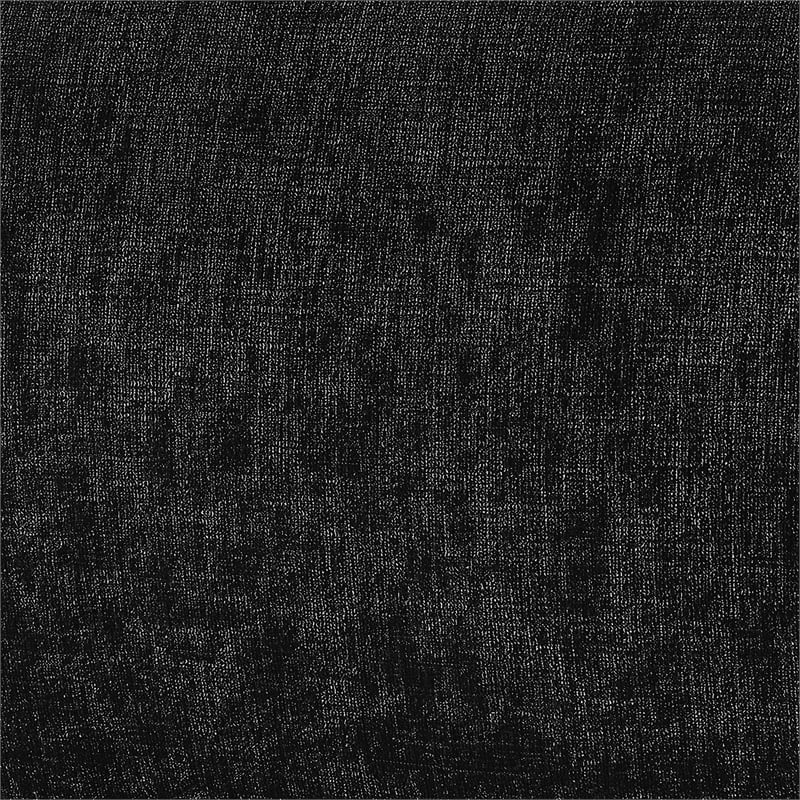 Meridian Furniture Paxton Black Chenille Fabric Twin Bed