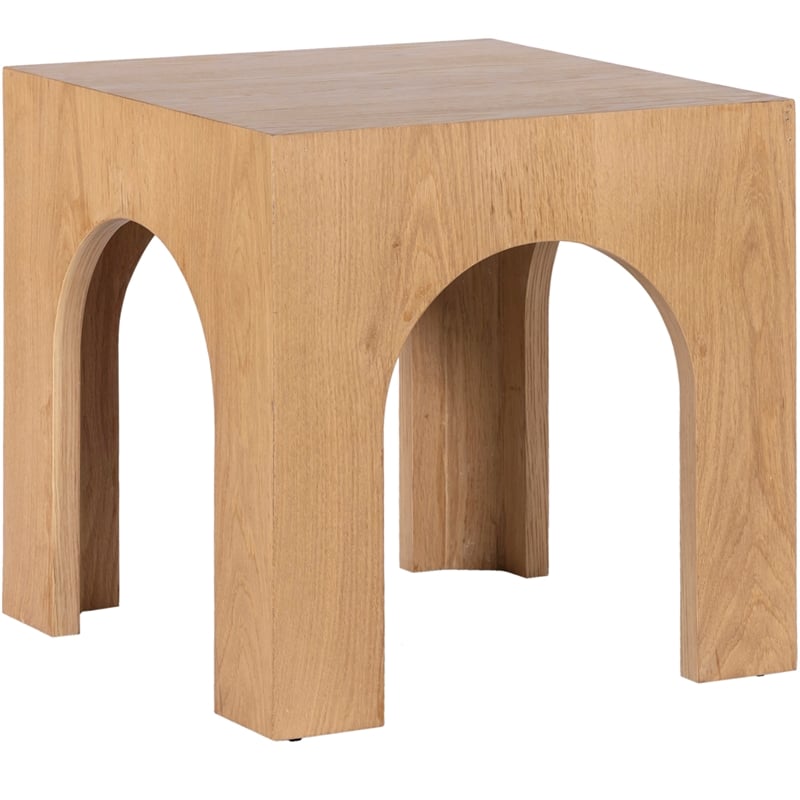 Meridian Furniture Arch Oak End Table