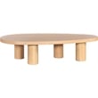 Meridian Furniture Beekman Oak Coffee Table