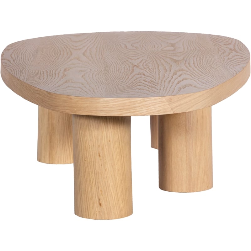 Meridian Furniture Beekman Oak Coffee Table
