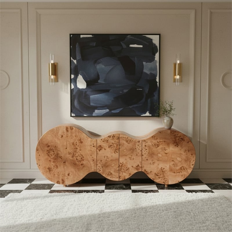 Meridian Furniture Sono Natural Sideboard/Buffet