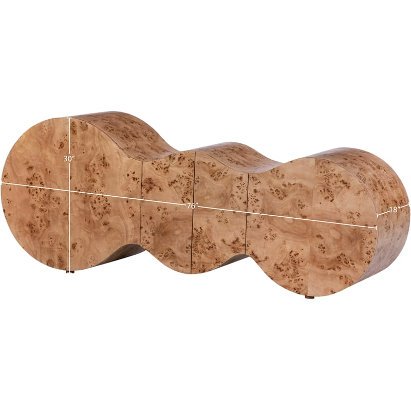 Meridian Furniture Sono Natural Sideboard/Buffet