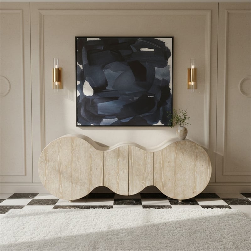 Meridian Furniture Sono Oak Sideboard/Buffet