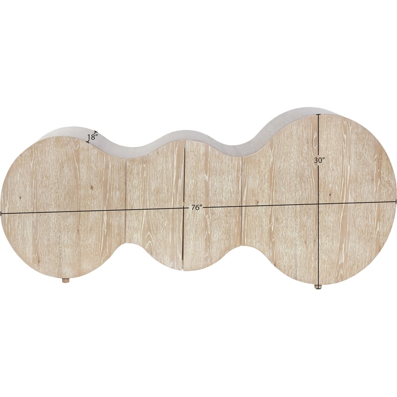 Meridian Furniture Sono Oak Sideboard/Buffet