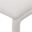 Meridian Furniture Xena Cream Boucle Fabric Accent/Dining Chair